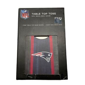 NWT NFL New England Patriots Table Toss Bean Bag Game